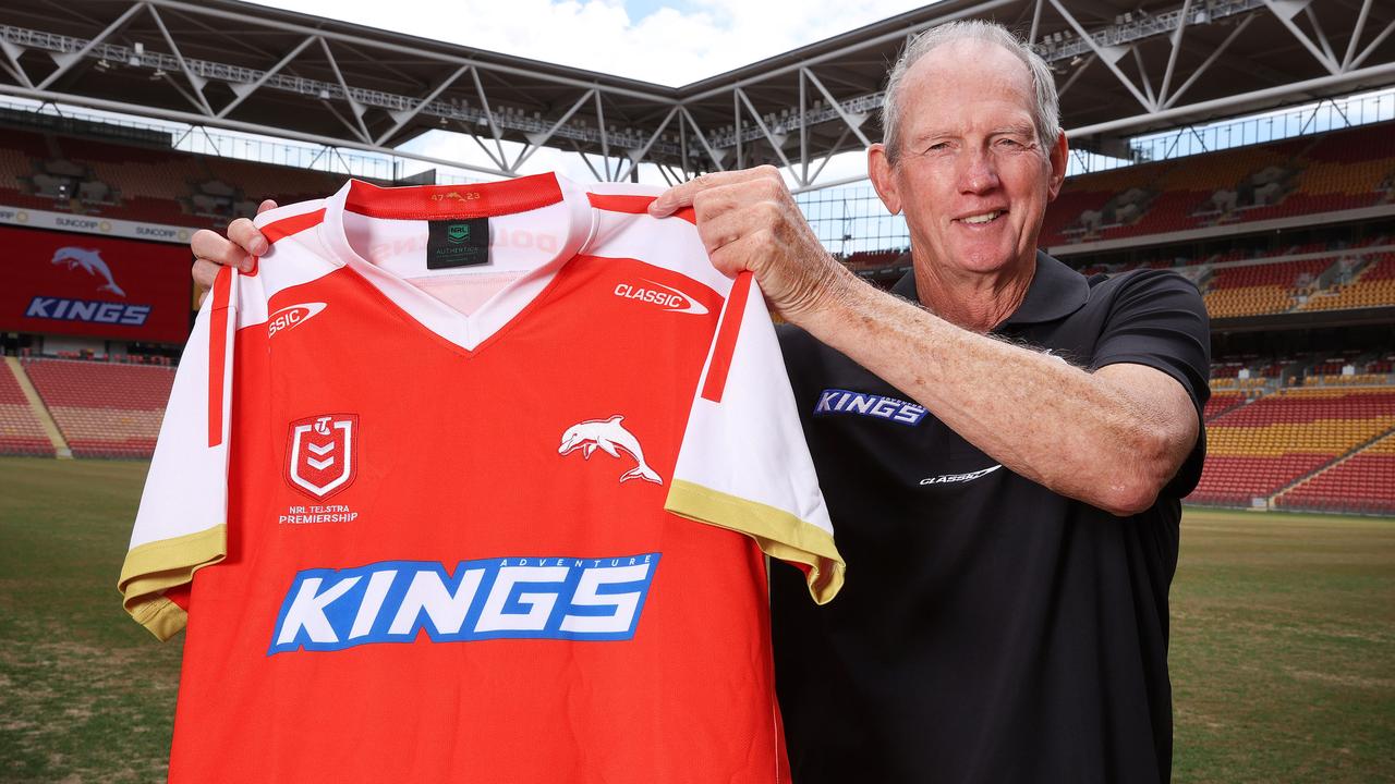 Dolphins coach Wayne Bennett has a big cheque book. Picture: Liam Kidston