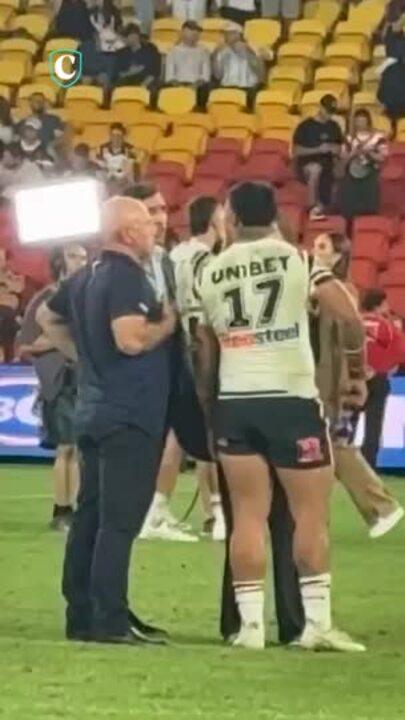 Thurston-Leniu's heated exchange