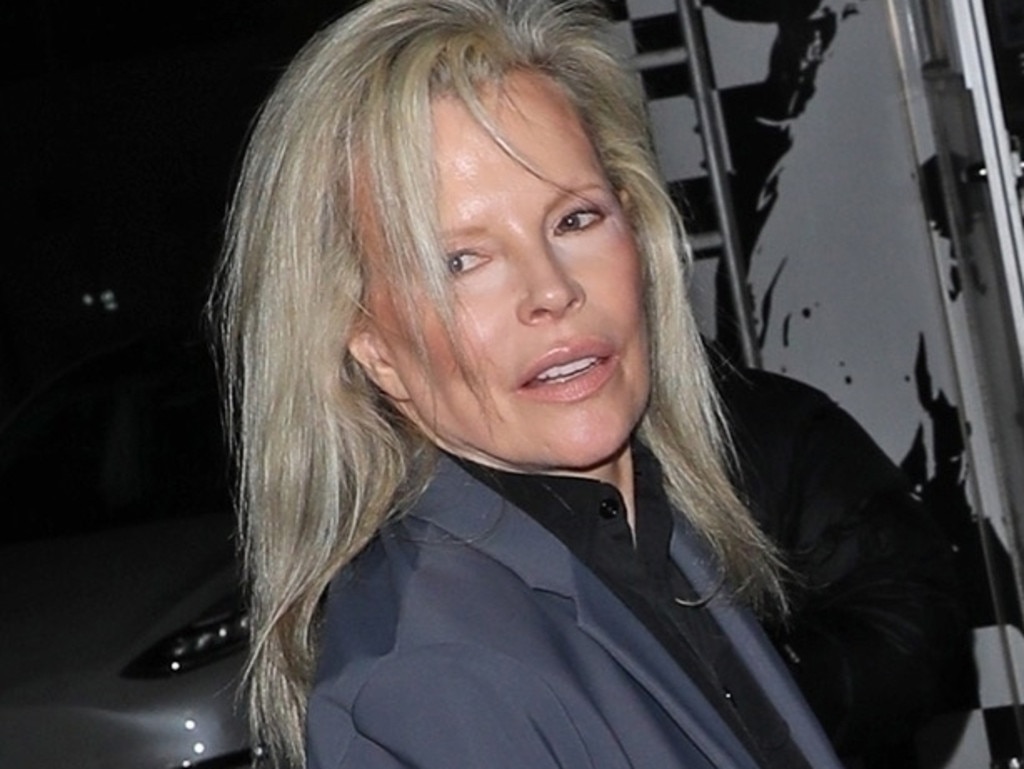 Kim Basinger unveils different look during rare outing in Hollywood