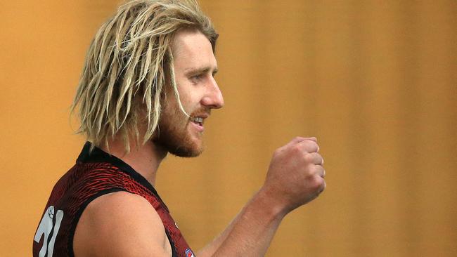 Few players score as consistently as Essendon captain Dyson Heppell. Picture: Mark Stewart