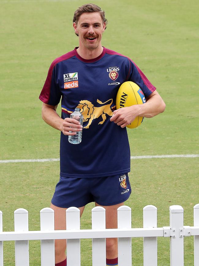 Joe Daniher is spending more time back in Melbourne than he planned. Picture: Michael Klein