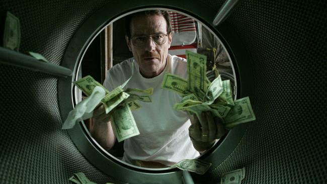 Scene from TV program "Breaking Bad" 05.