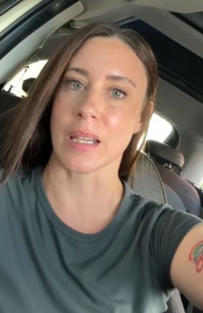 Casey Anthony posted on TikTok. Picture: TikTok/@caseyanthony_substack