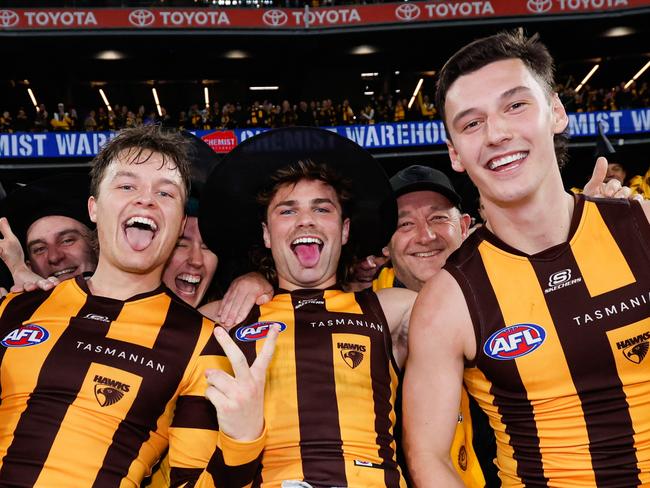 Are the Hawks set up to be a destination club? (Photo by Dylan Burns/AFL Photos via Getty Images)