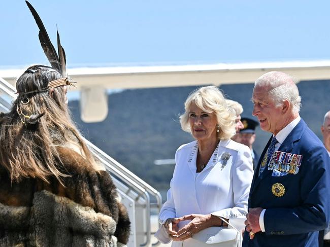 King Charles lands in Canberra on the second leg of his Australian visit.