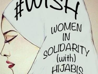 Hijab selfies show solidarity