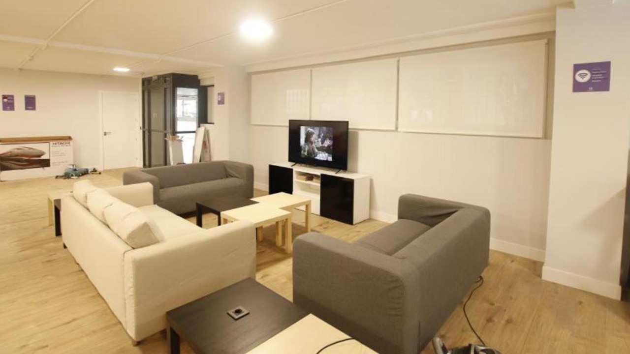 The hostel is just a nine-minute drive from the Estadio de San Mamés, the home of Athletic Bilbao that will host the Europa League final on Wednesday. Picture: Jam Press