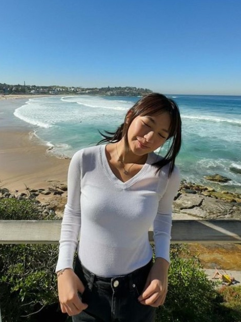 Grace Cheng said the beaches in Melbourne, Sydney, Gold Coast and Byron Bay were mediocre. Picture: Instagram / @graceccheng