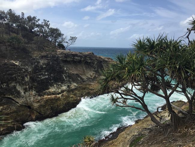 The rugged beauty of North Stradbroke Island, known to Aboriginal people as Minjerribah.