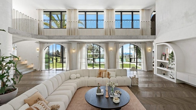 The $9 million trophy mansion was designed by Reece Keil Design and earlier this year and won the Gold Coast Master Builder’s Award for House of the Year. Picture: realestate.com.au