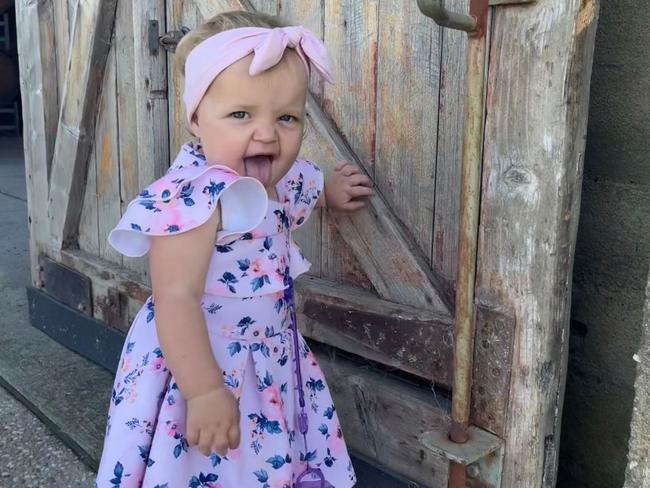 Amelia’s first trip to Melbourne winery, she was excited to try the wine. Sadly no wine. <b><a href="https://www.dailytelegraph.com.au/newslocal/blacktown-advocate/vote-help-us-find-the-cheekiest-toddler-in-nsw/news-story/9ae7eb32bd93be85a472b448d0c19dda">VOTE HERE </a></b>