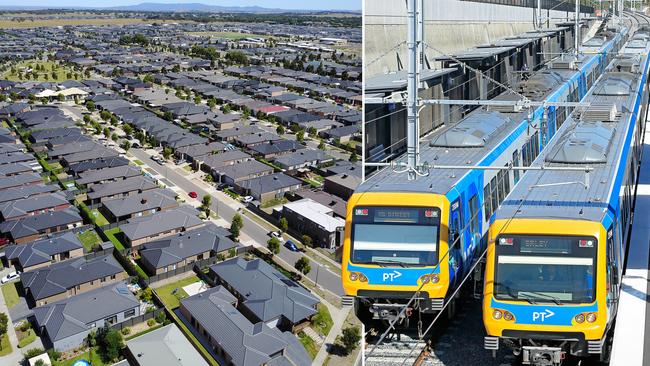 Low density homes mean there aren’t enough people to support more services and infrastructure, such as trains, according to a study.