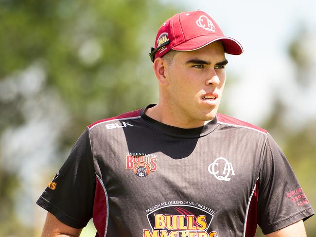 Xavier Bartlett is back in Queensland colours. Picture: AAP Image/Albert Perez