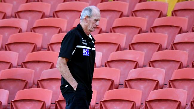 Rabbitohs coach Wayne Bennett. Picture: Darren England/AAP