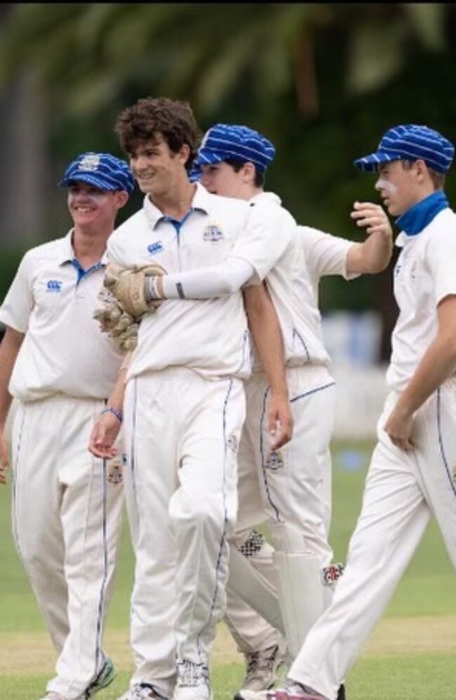 Nudgee XI at Ross Oval(Supplied: Brody Grogan Photography)