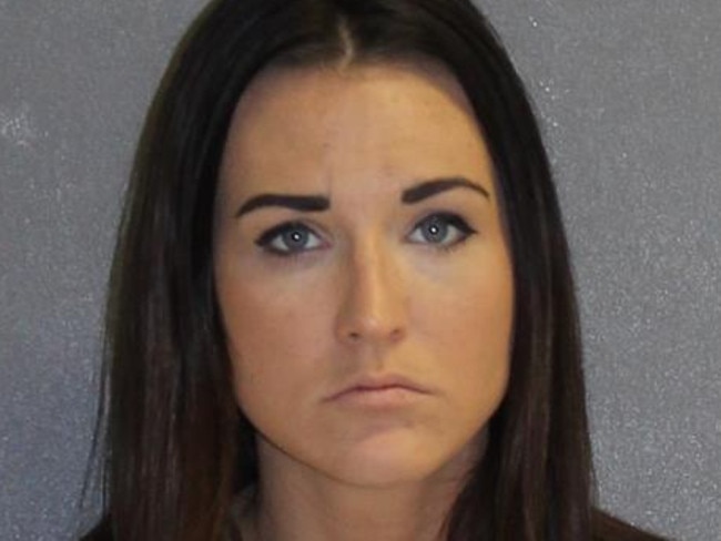 The Florida teacher was arrested Wednesday and charged with two counts of lewd or lascivious battery and one count of transmission of harmful materials to a minor.