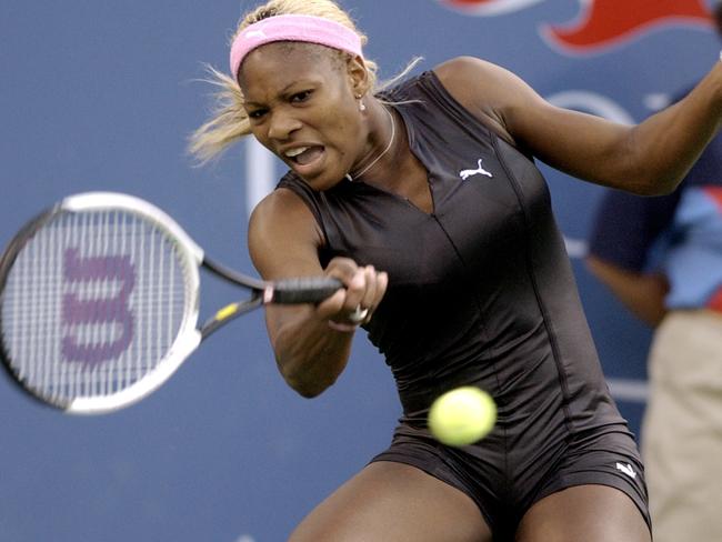 Serena’s catsuit at the 2002 US Open.