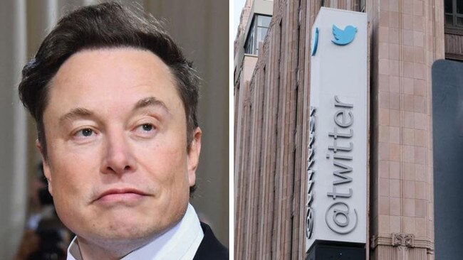 Musk's bizzare change to Twitter sign