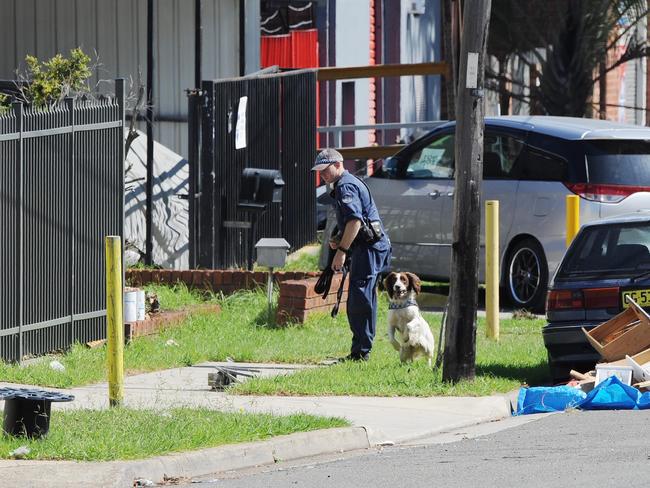 The injured men were driven to Bankstown Hospital before emergency services arrived on the scene.