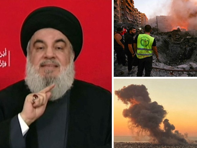 Israel has targeted Hezbollah leader Hassan Nasrallah in an aggressive strike on Beirut.