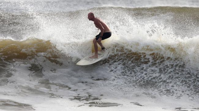 Alexandra Headland gets good lefts and rights for longboarders and shortbaorders alike. Picture: Nicholas Falconer