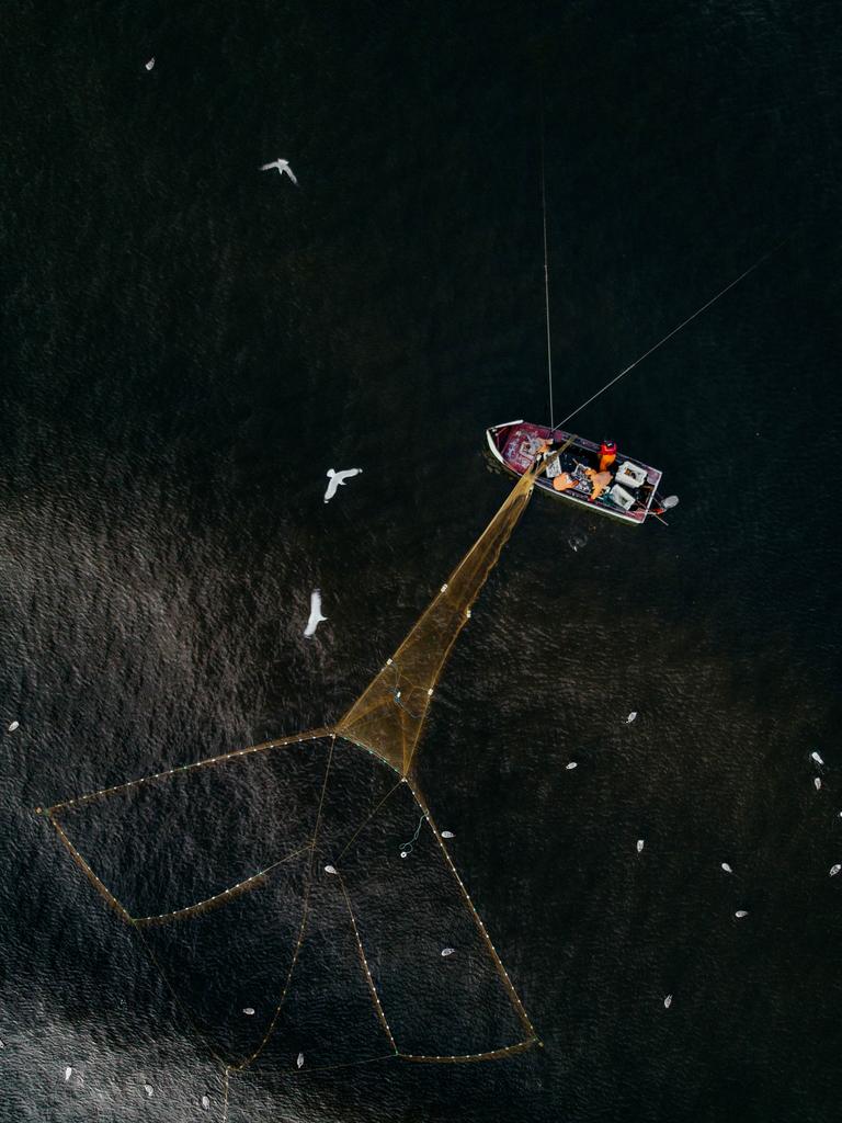 Image Name: Daily fishing Photographer Name: Andrius Kundrotas Year: 2018 Image Description: Žvejyba anksti ryte Baltijos jūroje prie Klaipėdos. Copyright: Andrius Kundrotas, Lithuania, Shortlist, Open Landscape & Nature and Winner, Lithuania National Award. Picture: Sony World Photography Awards/ Andrius Kundrotas