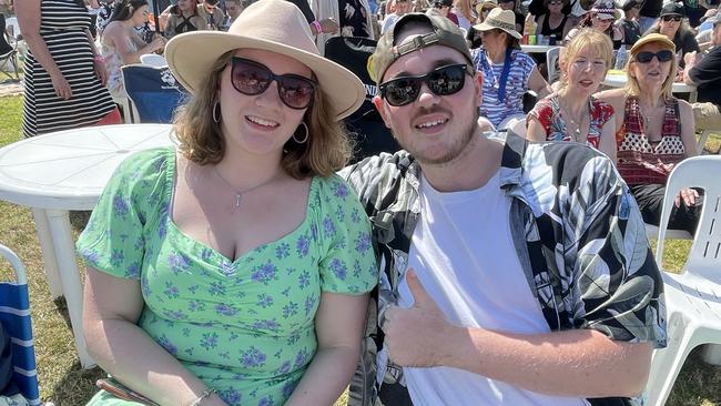 Oakleigh East’s Heather and Campbell McGown at Hello Sunshine Festival.