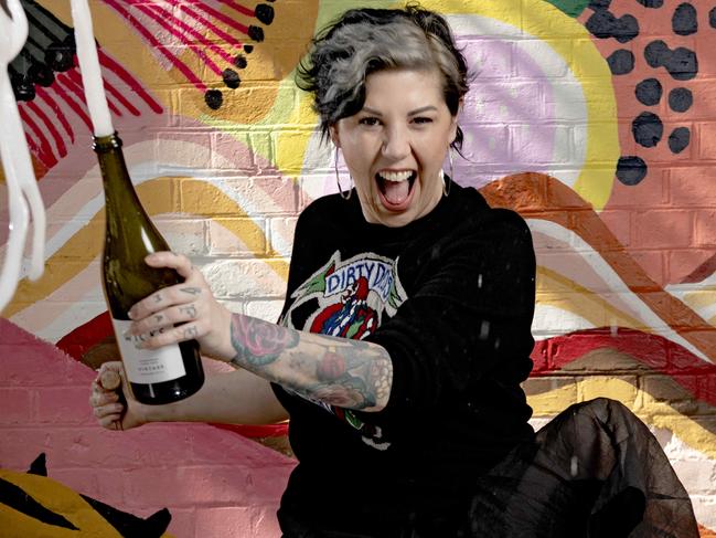 28/4/22 - Famed vegan chef Shannon Martinez, lauded for her Smith + Daughters restaurant, in Adelaide for Tasting Australia where she will be hosting a Bubbles Brunch in Town Square. Picture: Naomi Jellicoe