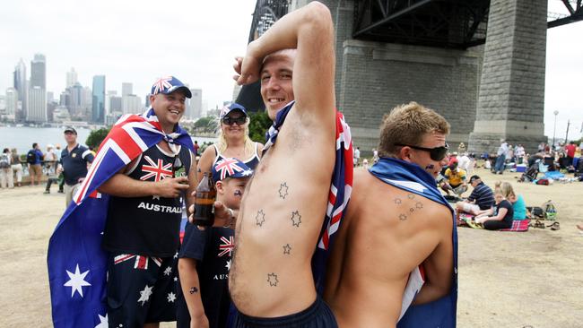 Our own Aussie patriots. 