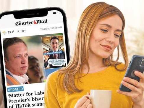 Download The Courier-Mail app to make the most of your subscription.