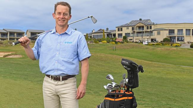 G'Day Group chief executive Grant Wilckens at McCracken Country Club. Picture: Tom Huntley