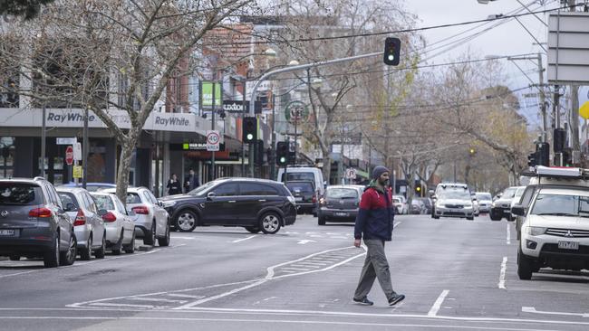 The reconstruction of Atherton Rd in Oakleigh is ideal to test the project. Picture: Wayne Taylor