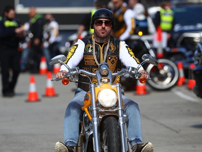 Meehan on the Comanchero national run last year.