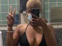 Kayla Eubanks said she was stopped from boarding a Southwest Airlines flight due to the outfit she was wearing. Picture: Kayla Eubanks