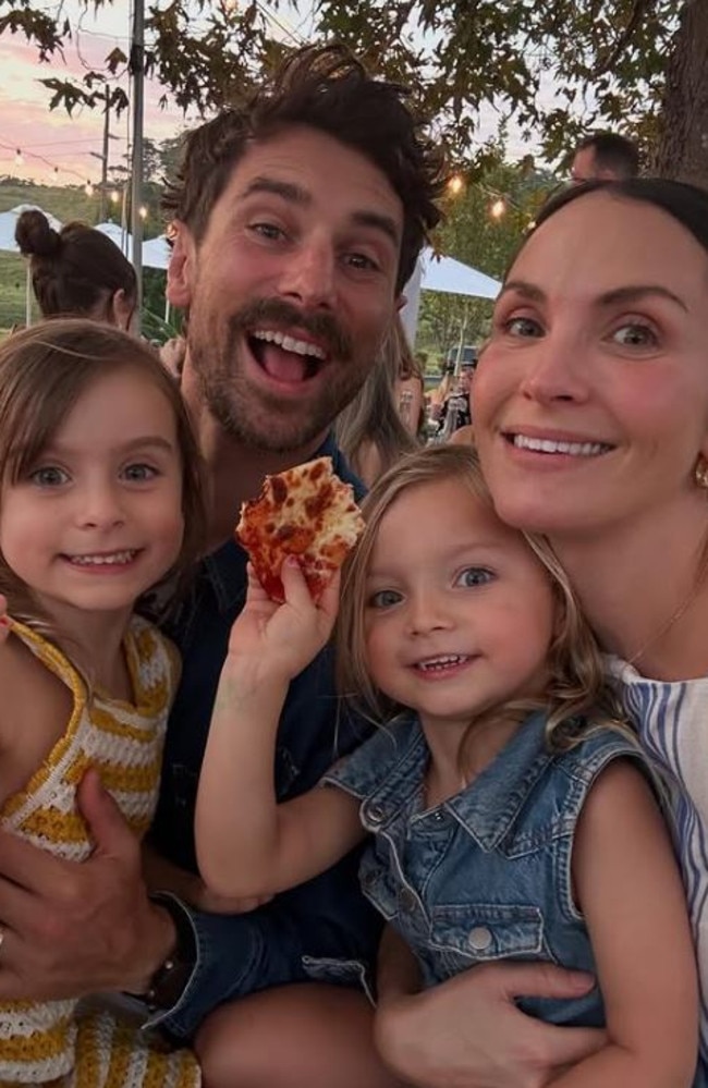 The couple have two daughters, and also had two miscarriages. Picture: Instagram/matthewdavidjohnson
