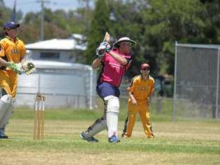 John Cleary, pictured in carnival cricket for Max's XI, was the best of the X Factors. Picture: Gerard Walsh