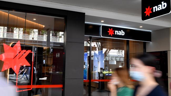 NAB is the only ‘big four’ bank forecasting another interest rate rise. Picture: NCA NewsWire/John Gass.