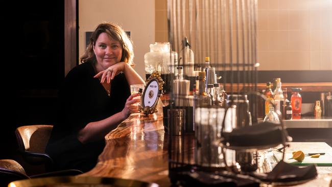 Owner Rebecca Bullen at Charlie’s bar, which has been named among the top 20 bars in the world. Picture: Che Chorley