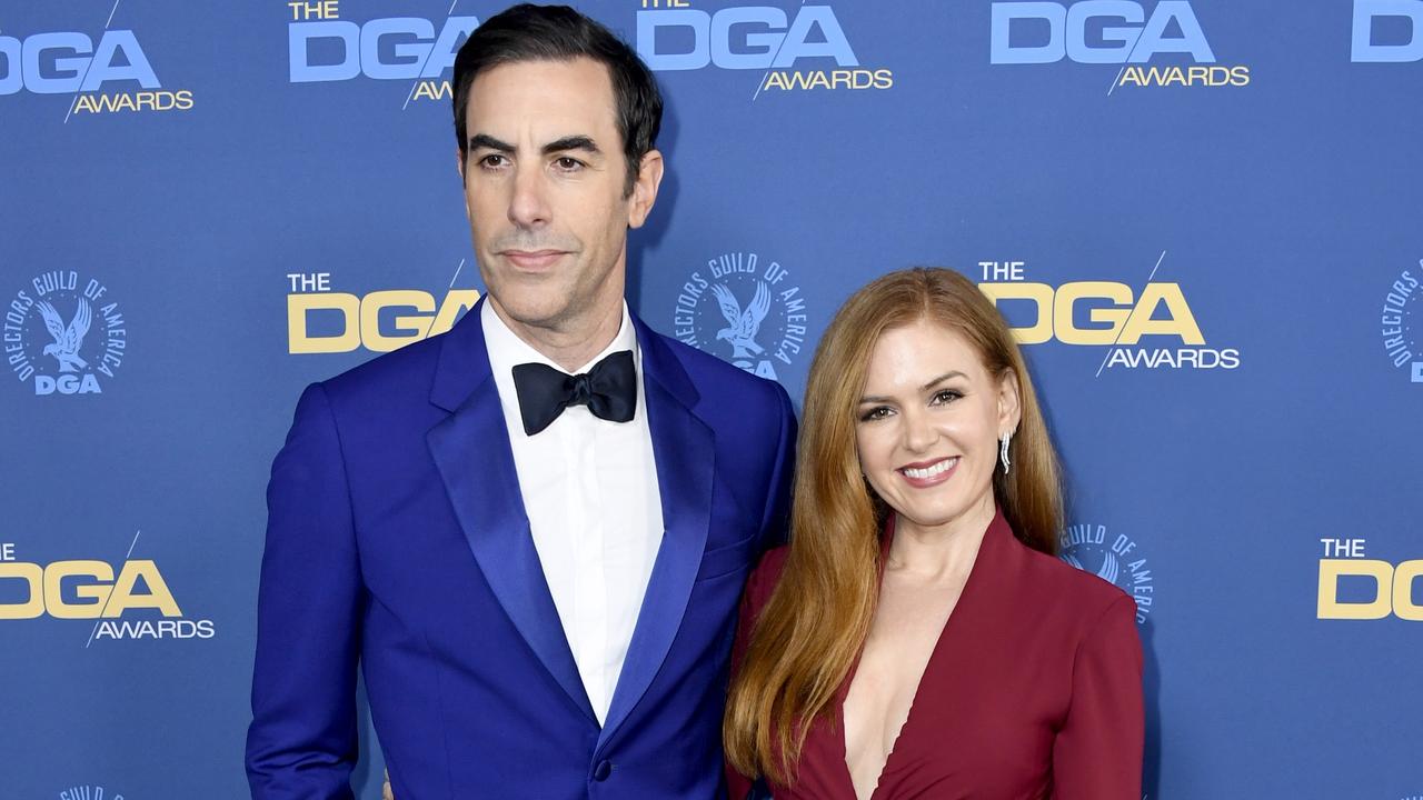 Isla Fisher and Sacha Baron Cohen announced in April they had called it quits after 13 years of marriage. Picture: Frazer Harrison/Getty Images