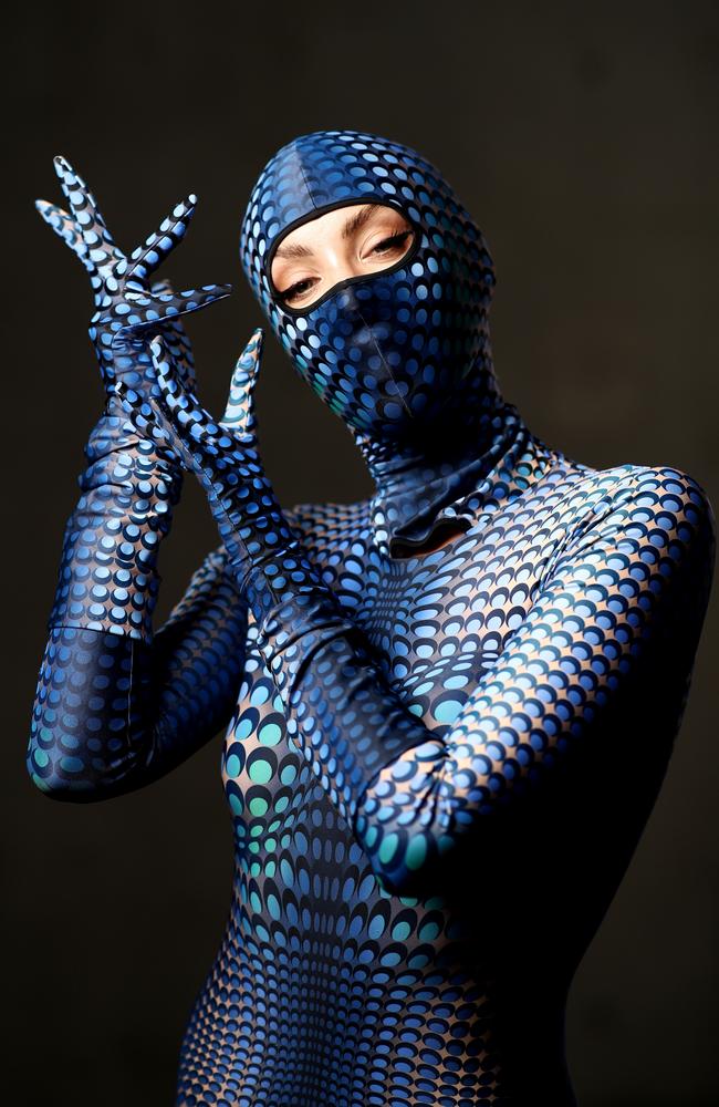 In 2021, she again opted for a body suit. Picture: Don Arnold/WireImage