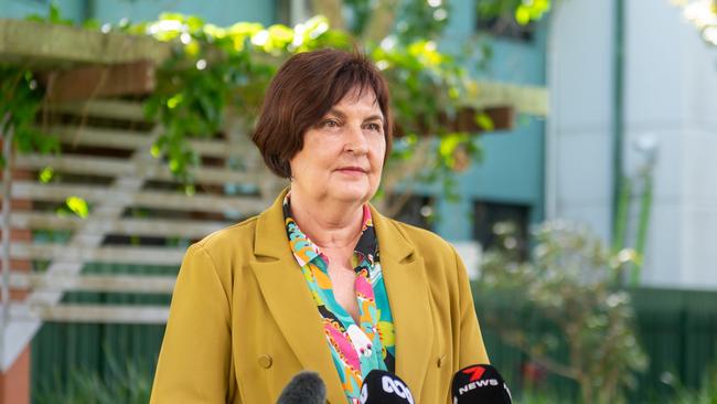 Julieanne Gilbert confirms her resignation from parliament this week. Picture: Michaela Harlow