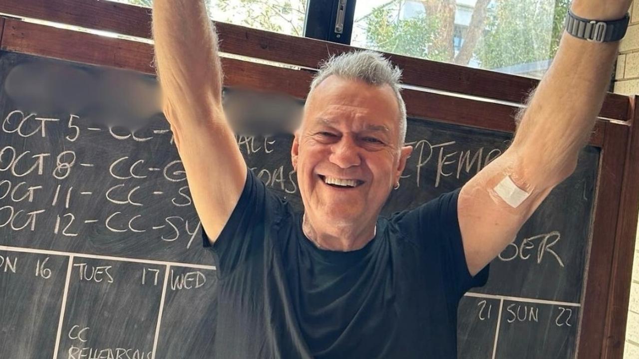 Jimmy Barnes shared the good news on Friday. Picture: Instagram