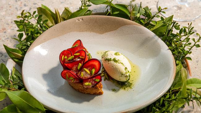 A dish at The Paddock Restaurant.