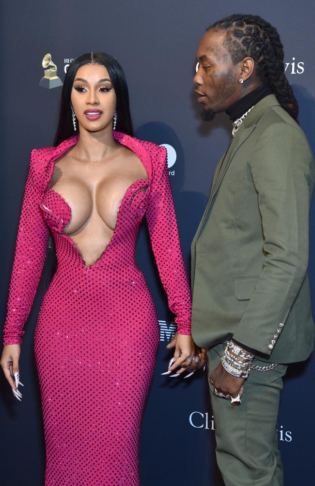 Cardi B Performed Money During the Grammys and Powered Through a Wardrobe  Malfunction