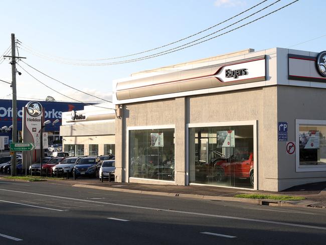 Holden dealership at Newmarket, Brisbane. Photographer: Liam Kidston.