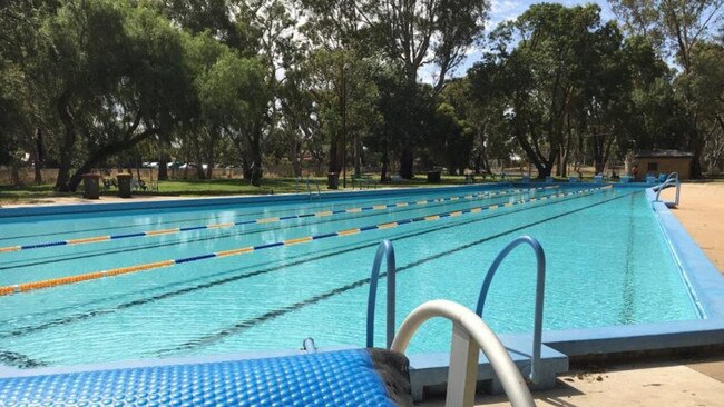 The Nuriootpa War Memorial Swimming Pool. Picture Facebook