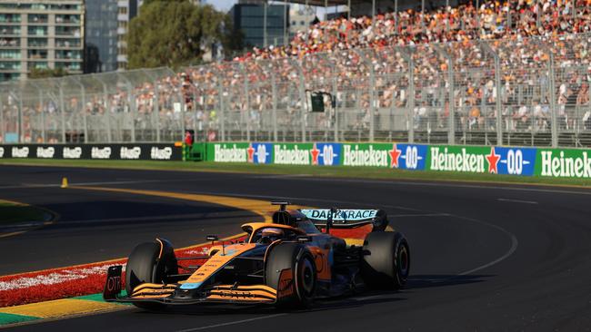 The F1 Grand Prix is one tourist drawcard for the city but there’s not many more. Picture: Getty