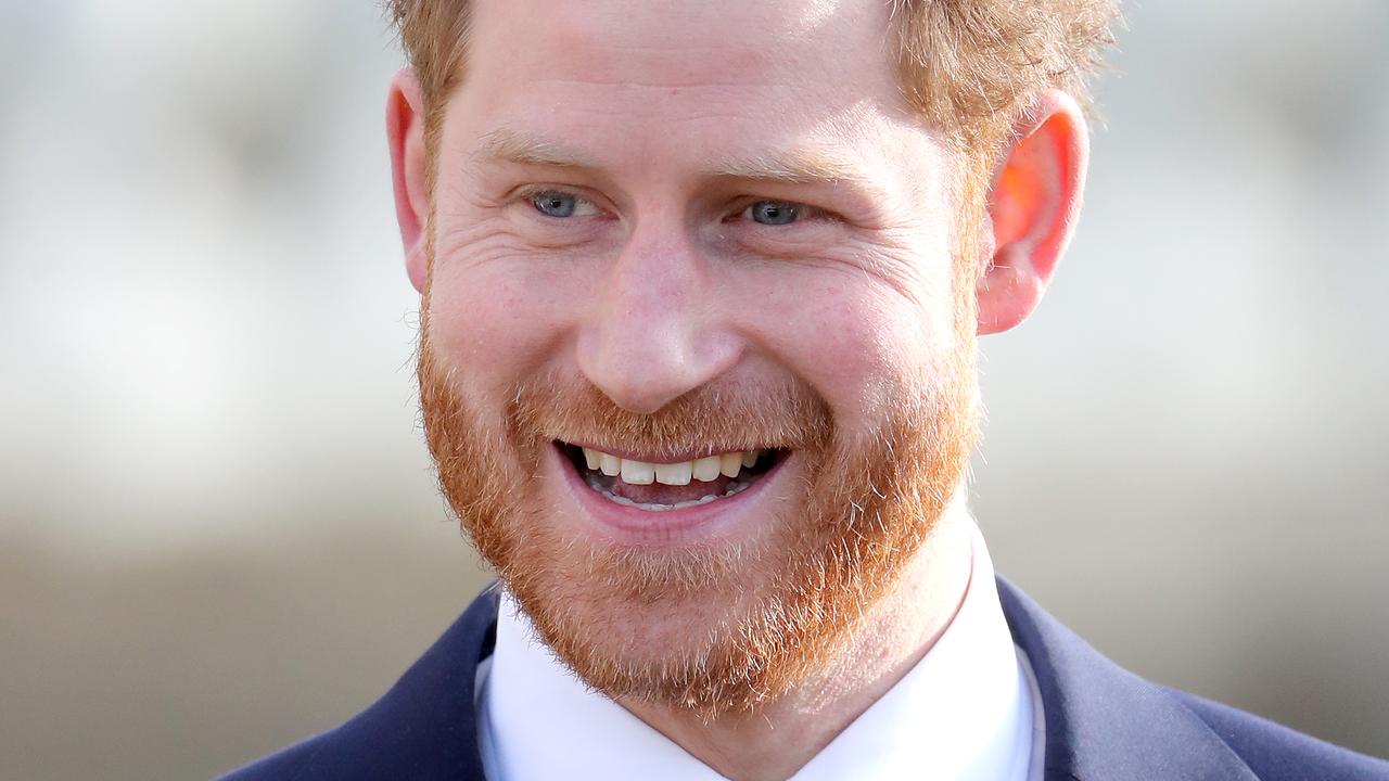 Harry was all smiles at the draw for the Rugby League World Cup. Picture: Chris Jackson/Getty Images