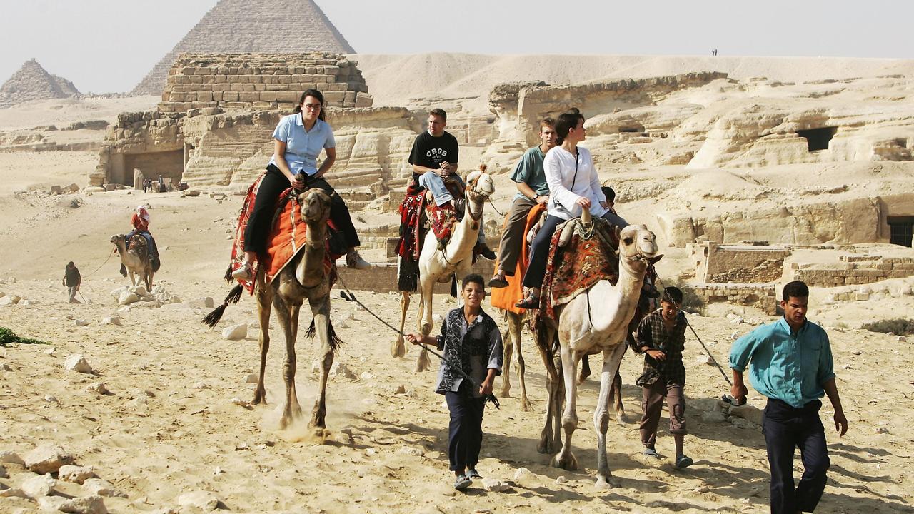 Reports of animal cruelty such as the alleged treatment of animals used for tourist rides from horses, to donkeys and camels has also drawn harsh criticism. Picture: Sean Gallup/Getty Images