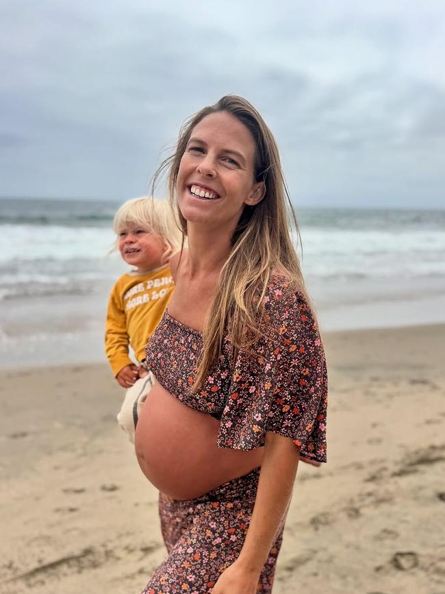 Olympic snowboarder Torah Bright is expecting her third child. Picture: Instagram.
